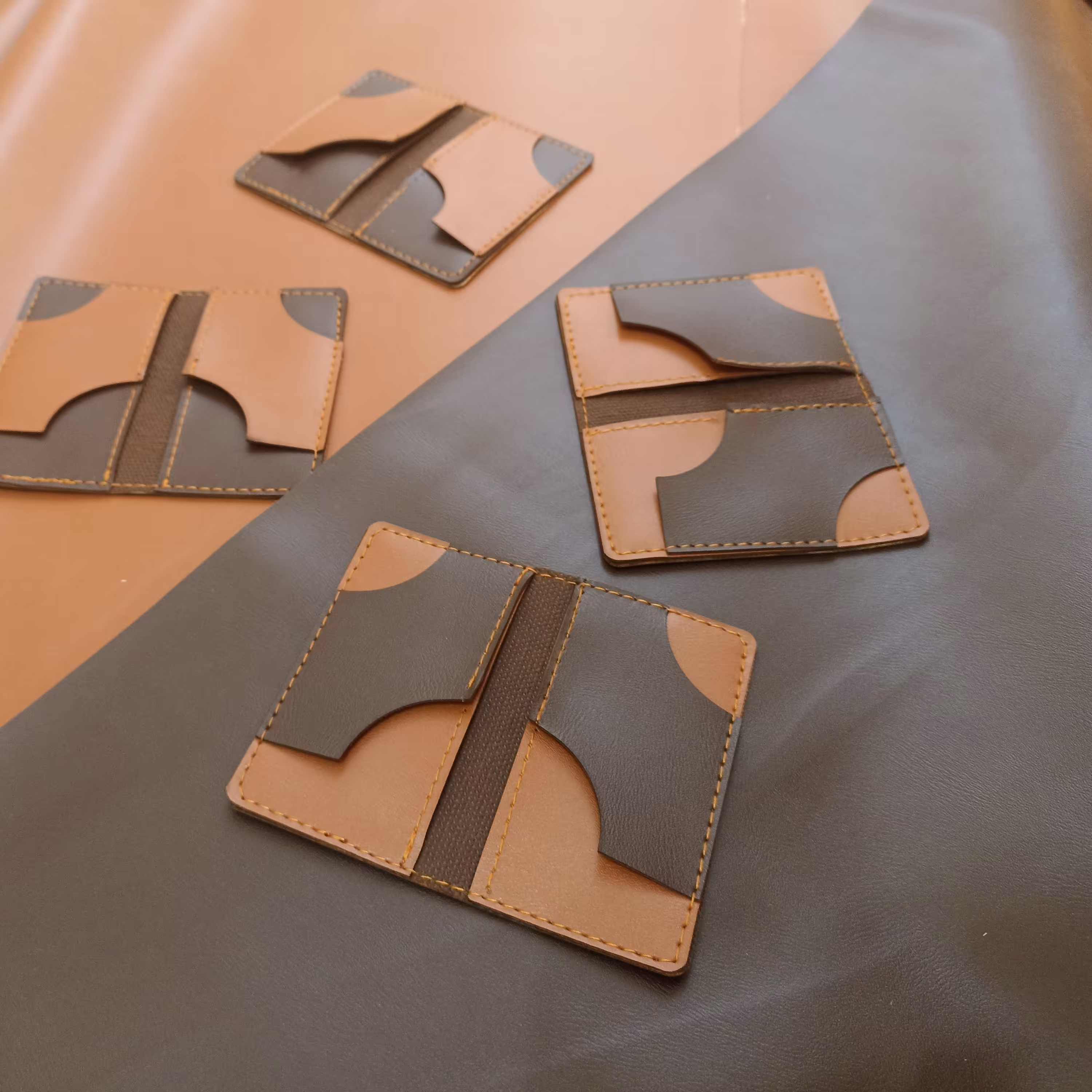  جا کارتی چرم مصنوعی زنانه و مردانه کد 330