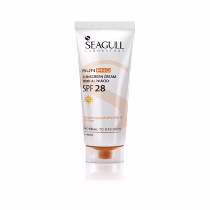 کرم ضد آفتاب فاقد چربی سی گل مدل SUNPRO SPF28