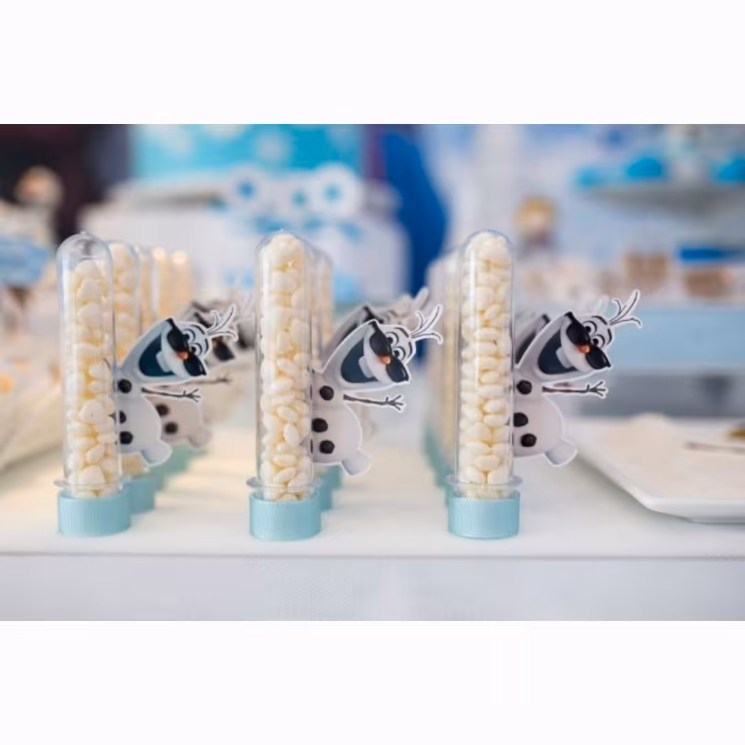 لوله اسمارتیز گیفت دار تم دخترانه السا و آنا(فروزن) طرح اولاف