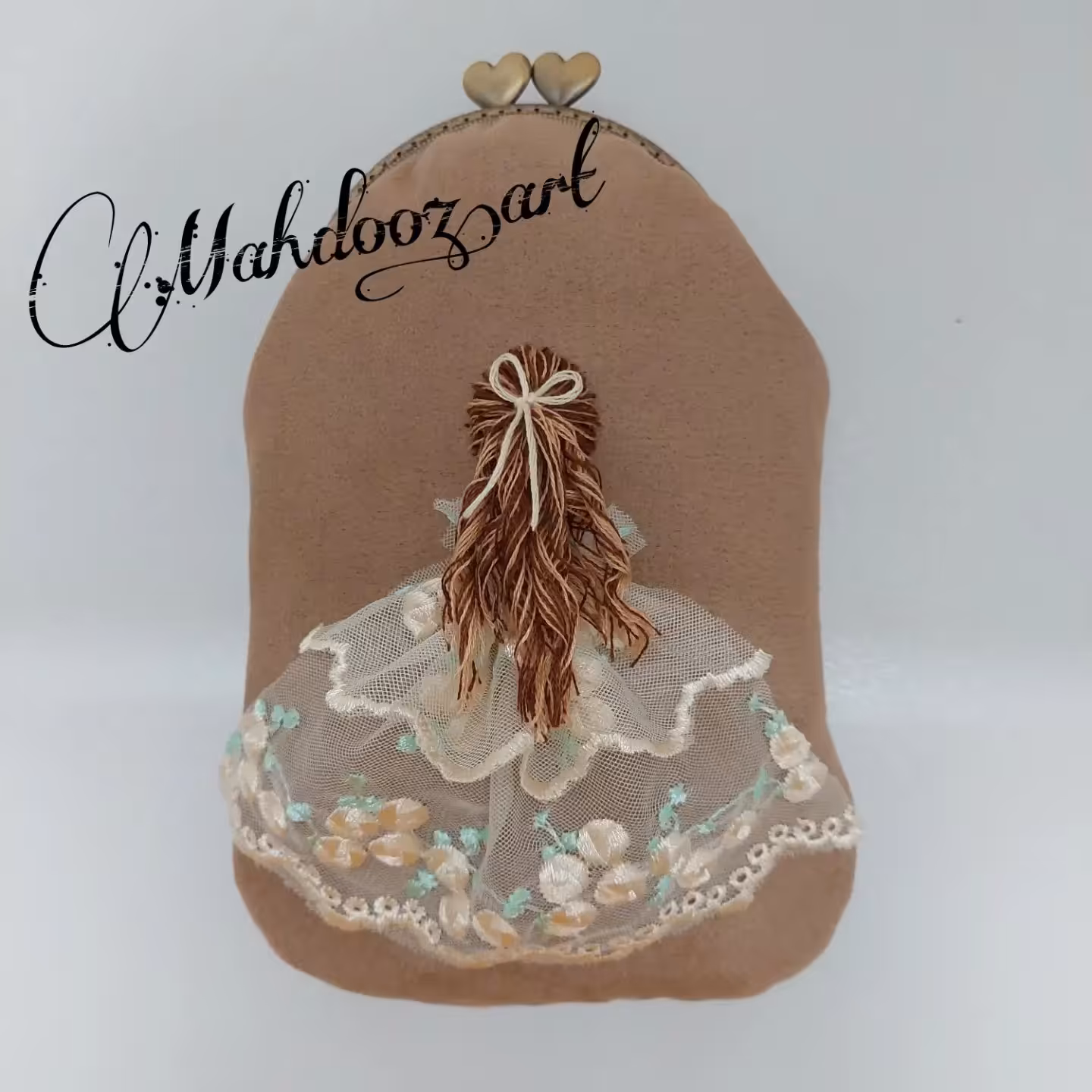 کیف عینک دست ساز گلدوزی شده(فانتزی)