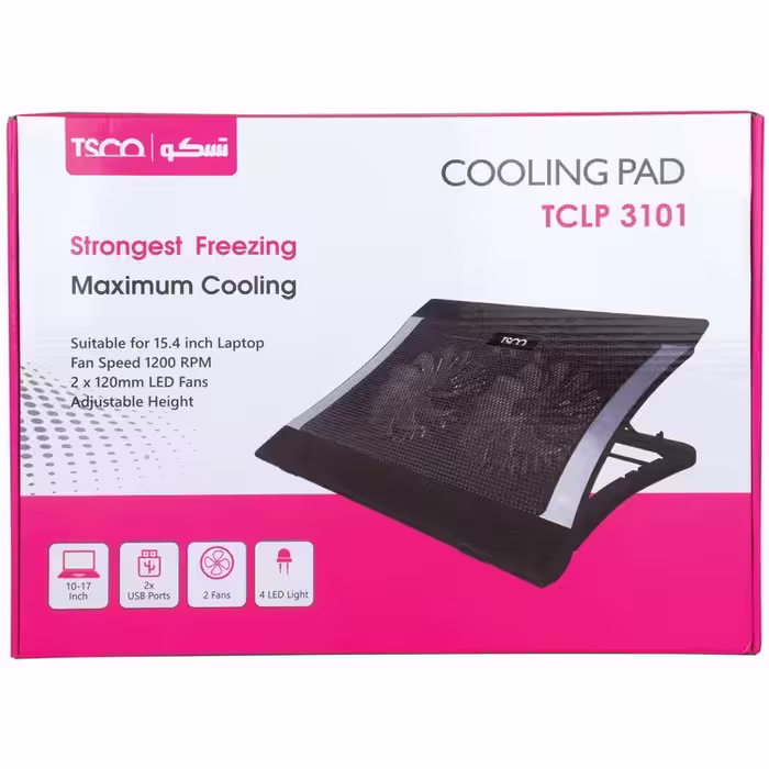 پایه خنک کننده لپ تاپ تسکو مدل TCLP 3101