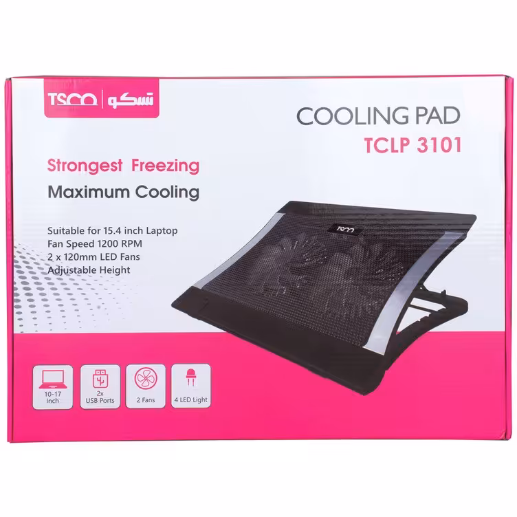 پایه خنک کننده لپ تاپ تسکو مدل TCLP 3101