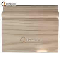 قرنیز دیوار روشن کرم کد 109