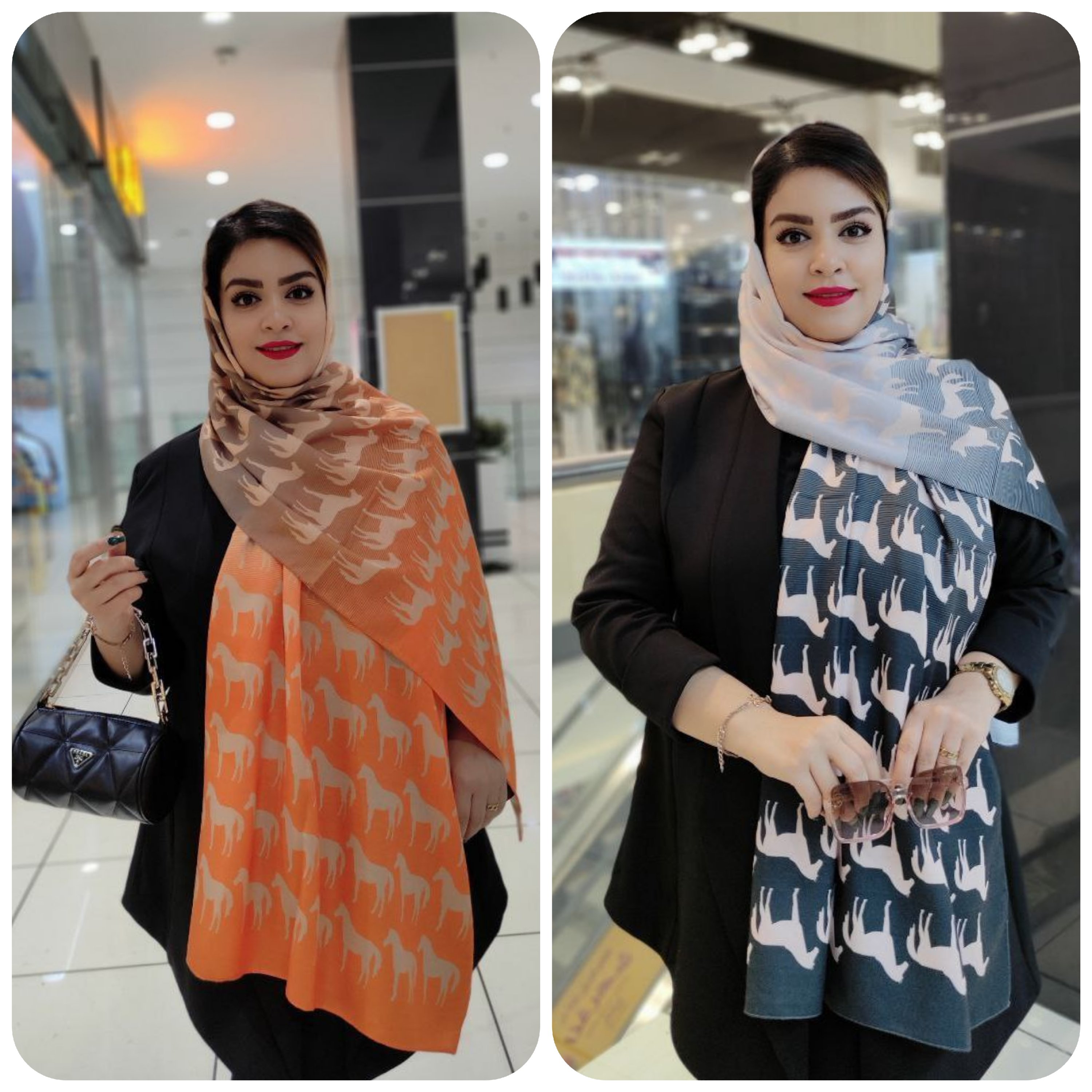 شال نخی پاییزه با تخفیف ویژه