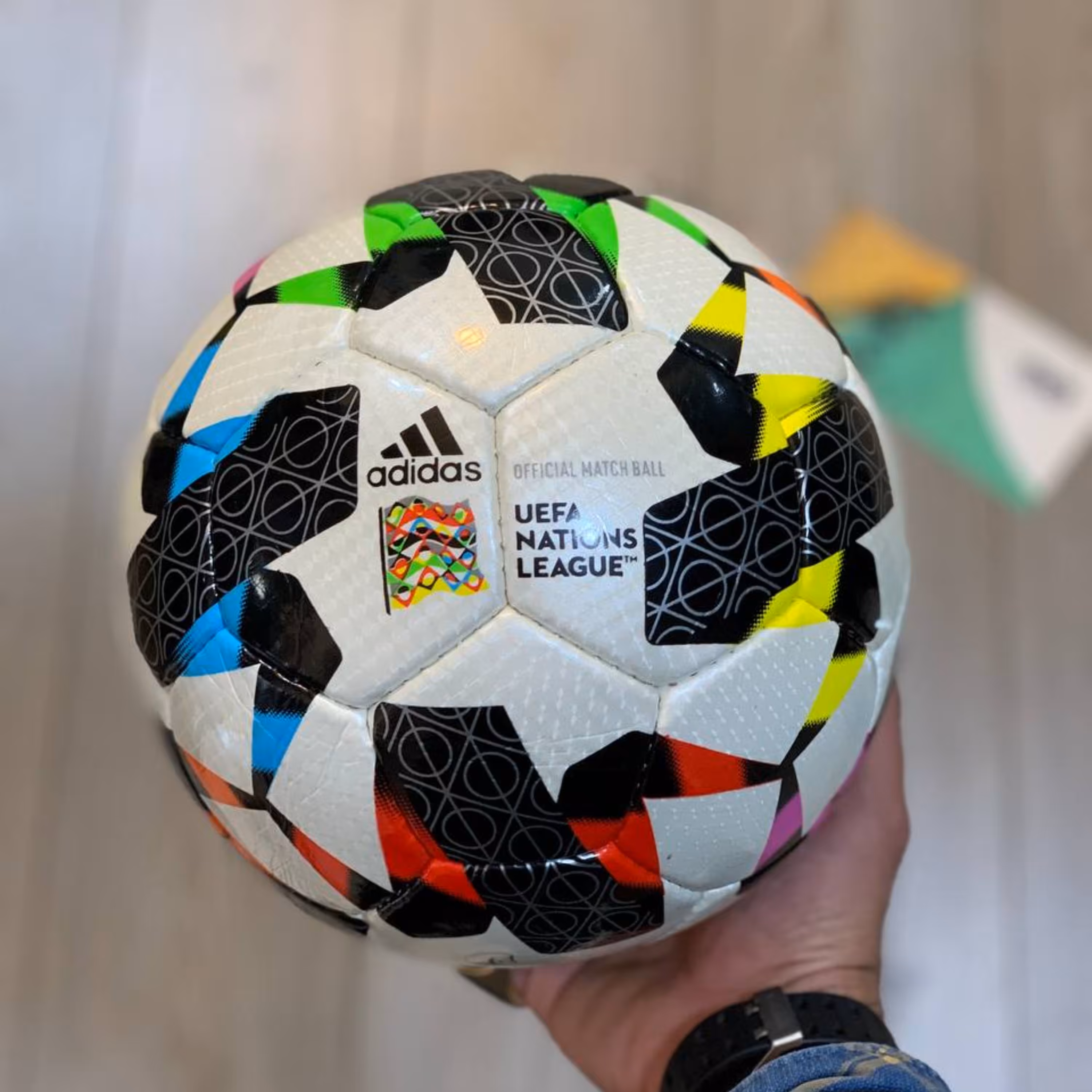 توپ فوتبال سایز 5 آدیداس دوختی (یوفا)