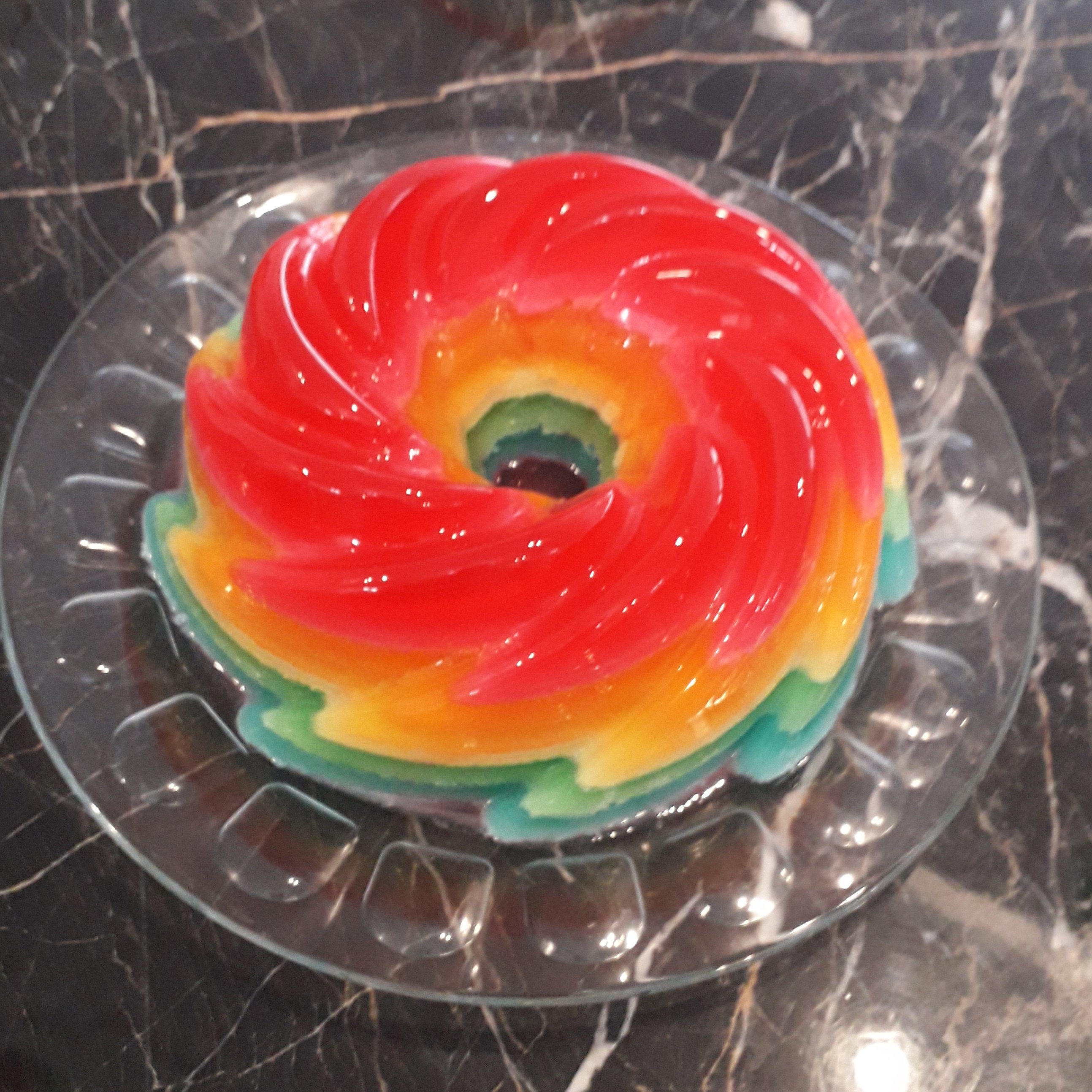 ژله رنگین کمان