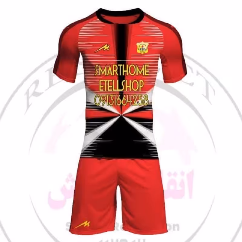 پیراهن و شورت ورزشی کد 119 چاپ جلو (بسته 20 تایی)مشروط به مذاکره قبل از سفارش