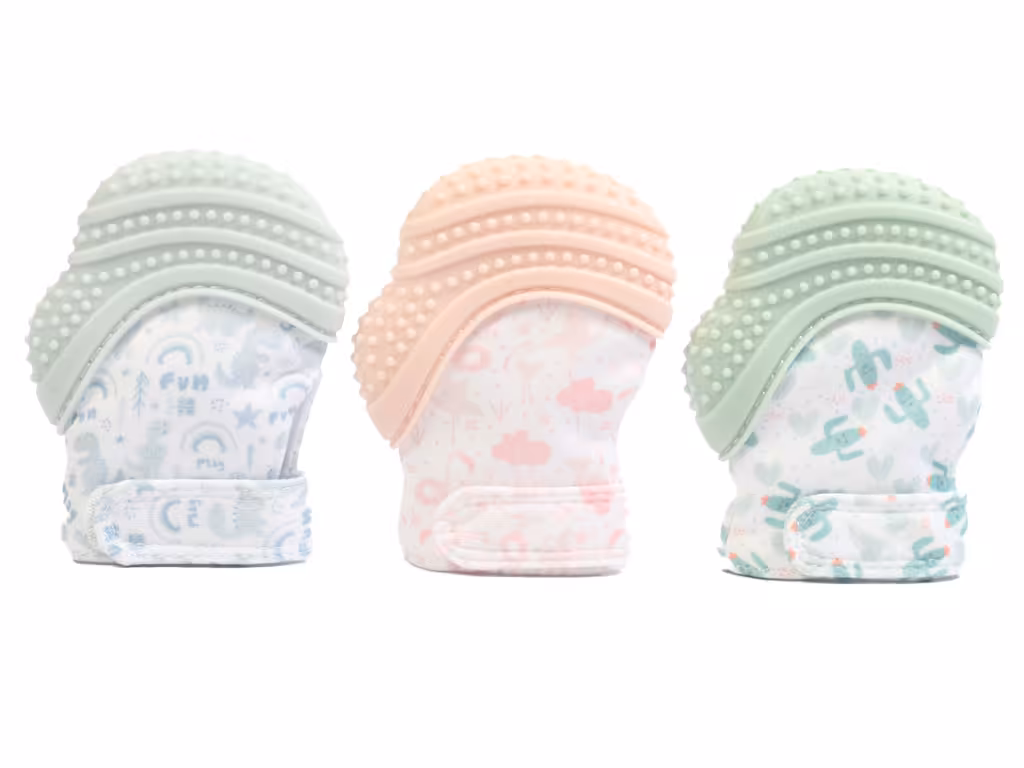 دستکش دندانگیردار نوزادی