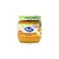 پوره میوه گلابی ، هلو و آناناس ( شش ماه به بالا ) 125 گرم هیرو - hero