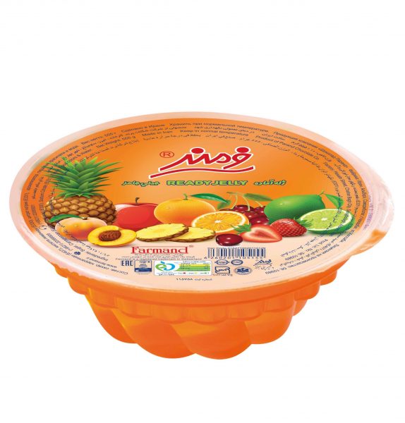 ژله آماده خانواده 600 گرمی فرمند کد535