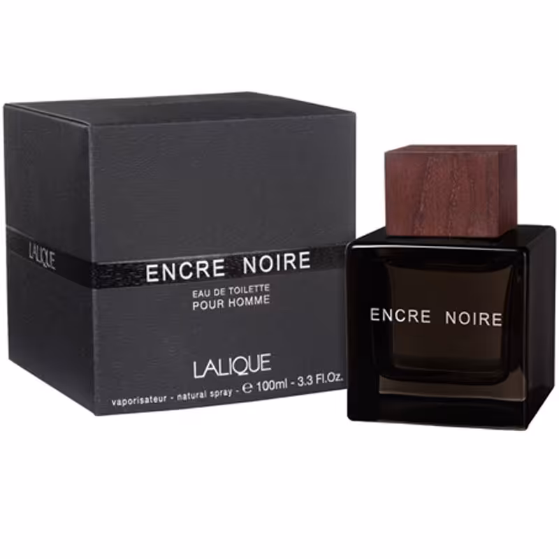 ادو تویلت مردانه مدل مشکی Encre Noire لالیک 100 میل