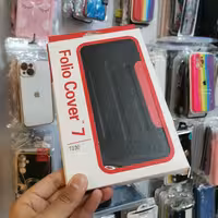 کیف کلاسوری چرمی مشکی مناسب برای تبلت سامسونگ t230 و tab 4 و Samsung galaxy tab 4 