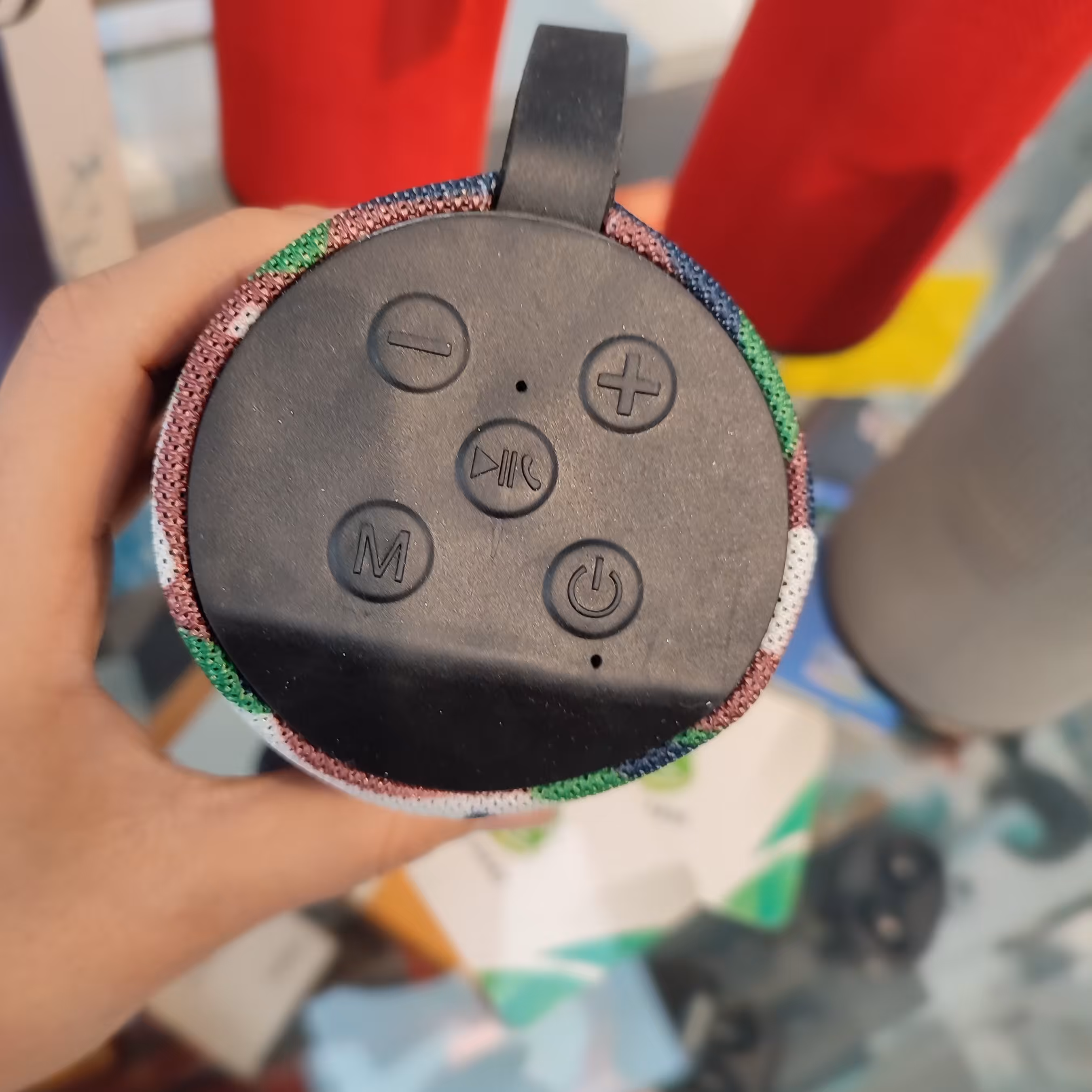 اسپیکر شارژی استوانه ای 