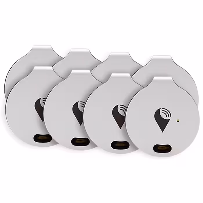 ترک آر گجت هوشمند مکان یاب مدل Bravo Tracker 8 Pack پکیج 8 تایی نقره ای - Hiapple.ir