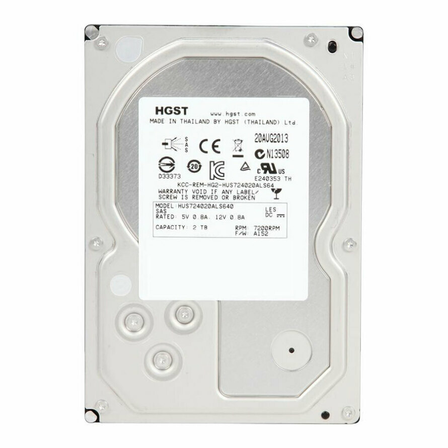 هارد اینترنال 35 اینچ وسترن دیجیتال HGST Ultrastar 7K4000 0B26887 2TB