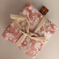 دستمال آشپزخانه(بسته3تایی) پارچه زنبوری بروجرد صددرصد نخی40در60 سانتیمتر طرح گل