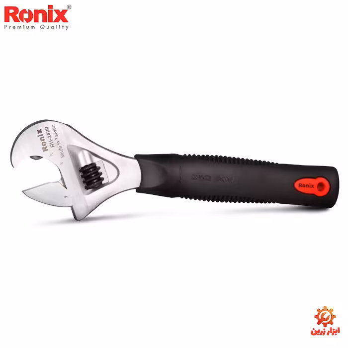 آچار فرانسه جغجغه ای سایز 10 اینچ رونیکس مدل RH-2420