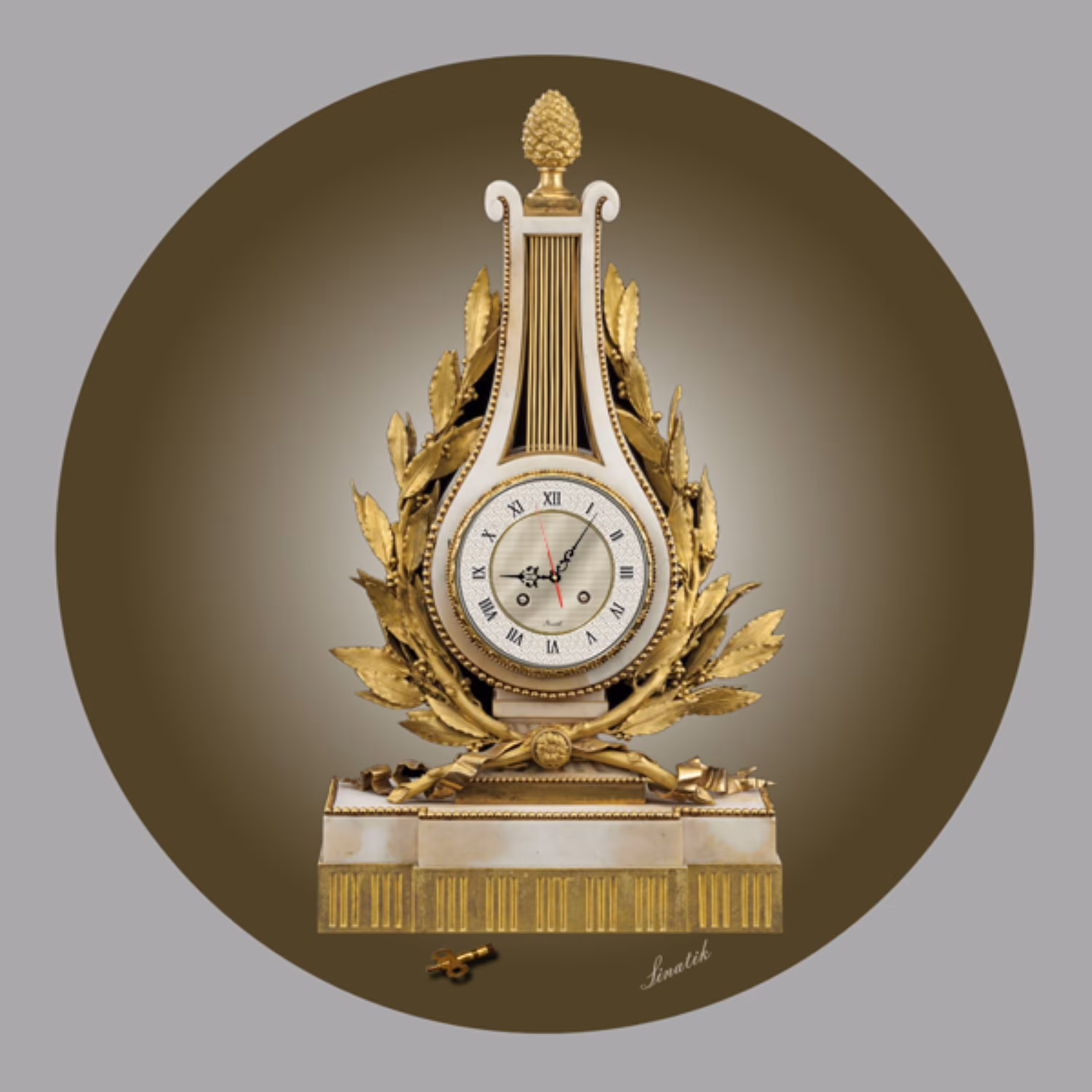 ساعت های رومیزی طرح کلاسیک قطر 25 رینگ استیل کدهای 2014-2015-2016