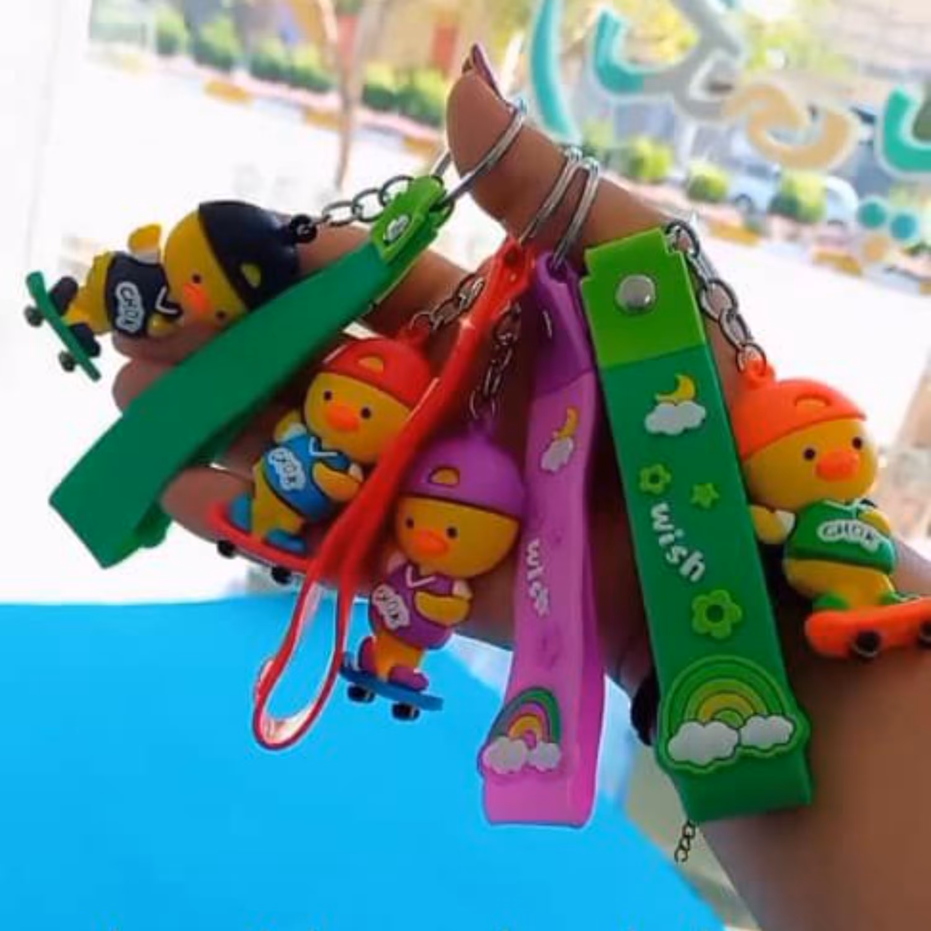 جاکلیدی سیلیکونی در طرح و رنگ مختلف