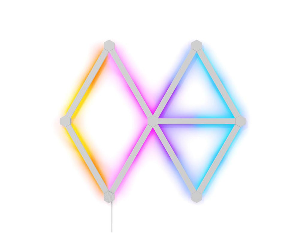 پنل هوشمند روشنایی نانولیف مدل Lines Smarter Kit تعداد 9 عددی