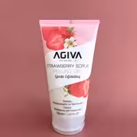 ژل لایه بردار صورت آگیوا حاوی عصاره توت فرنگی حجم 150 میل