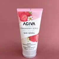 ژل لایه بردار صورت آگیوا حاوی عصاره توت فرنگی حجم 150 میل