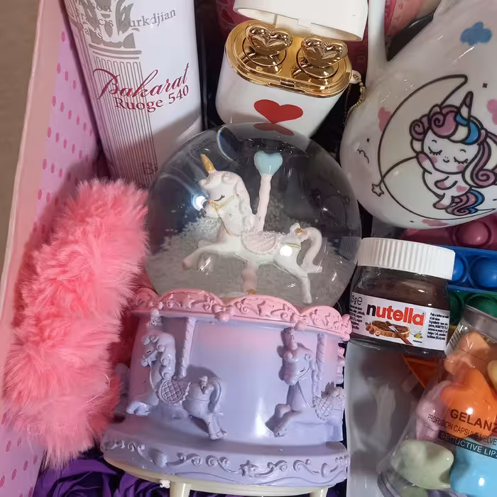 گوی موزیکال شیشه ای سایز بزرگ 