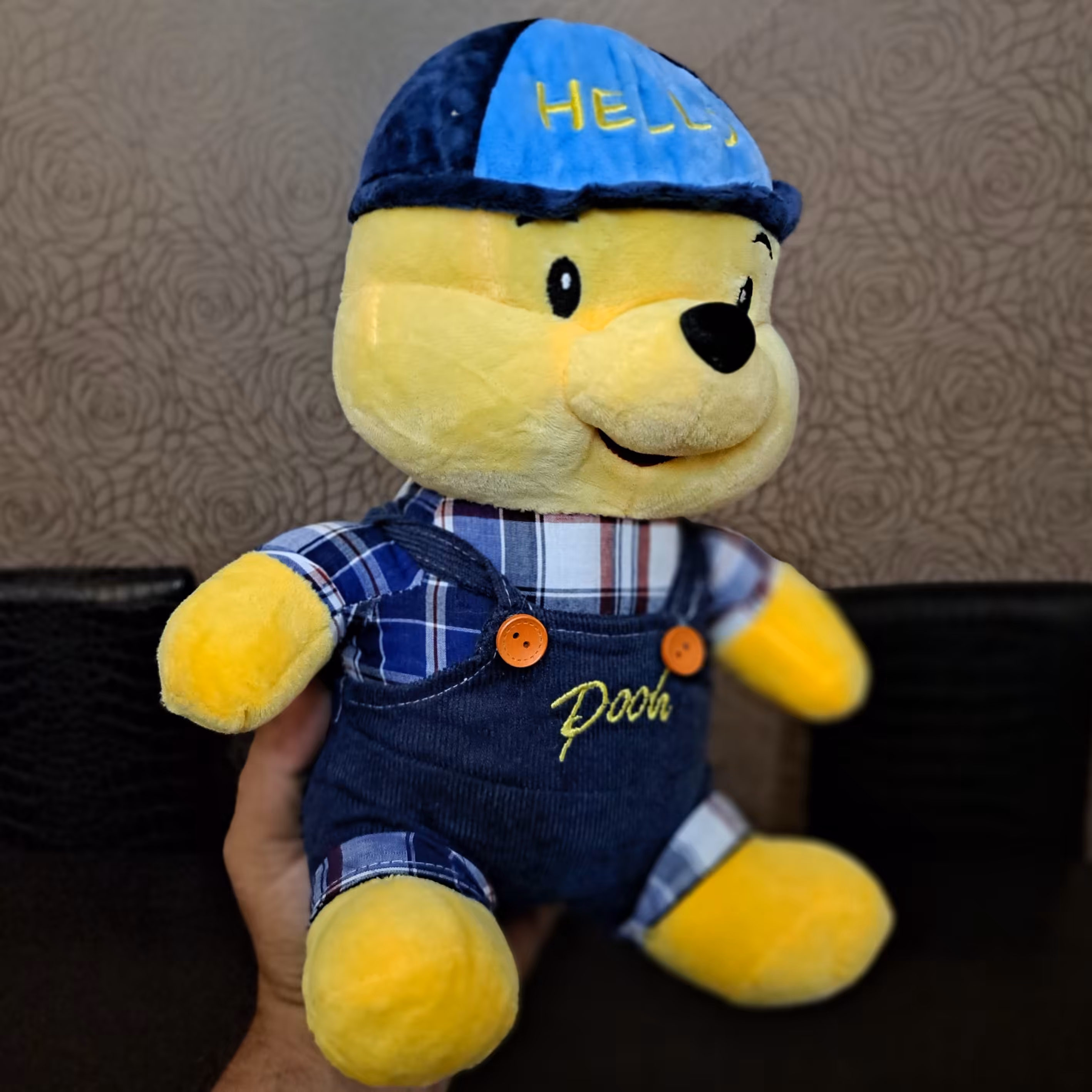 عروسک خرس کلاه دار