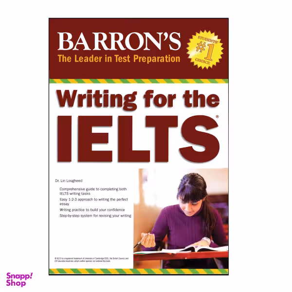 کتاب Writing for the IELTS / اثر Lin Lougheed انتشارات بارنس