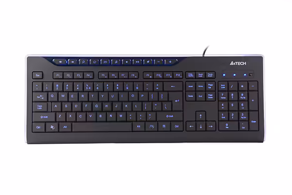 کیبورد KD-800L با نور پس زمینه KD-800L  Backlight Keyboard A4TECH