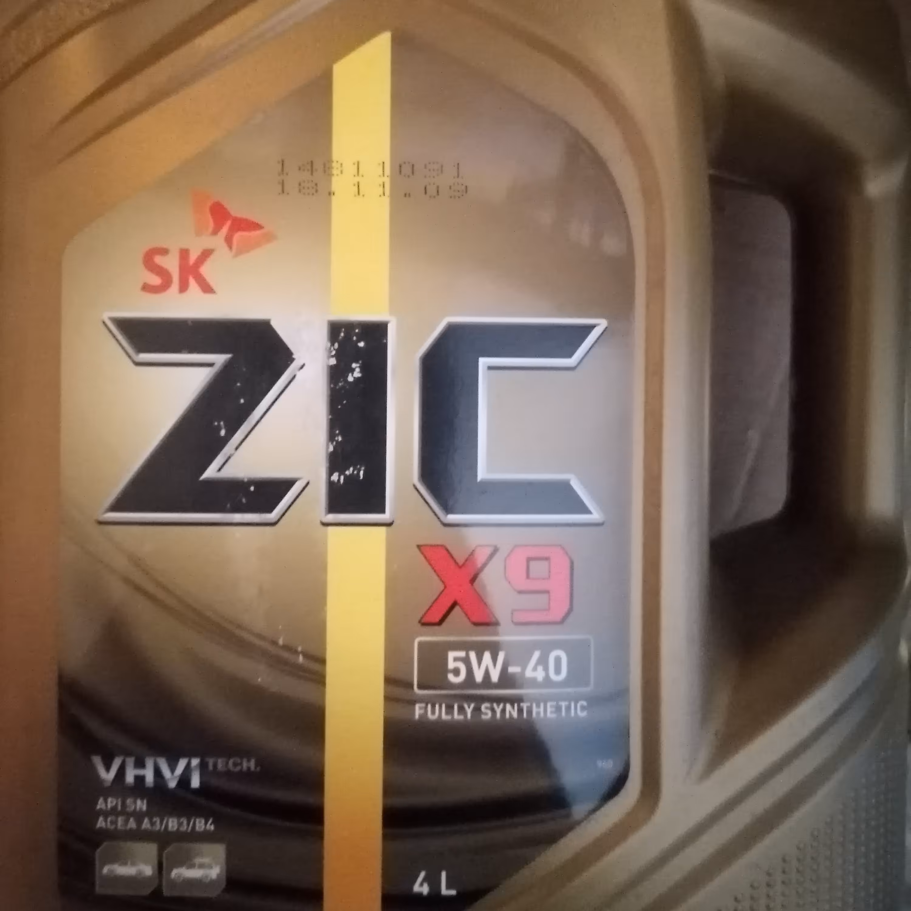 روغن موتور زیک X9 اس ان 40 5