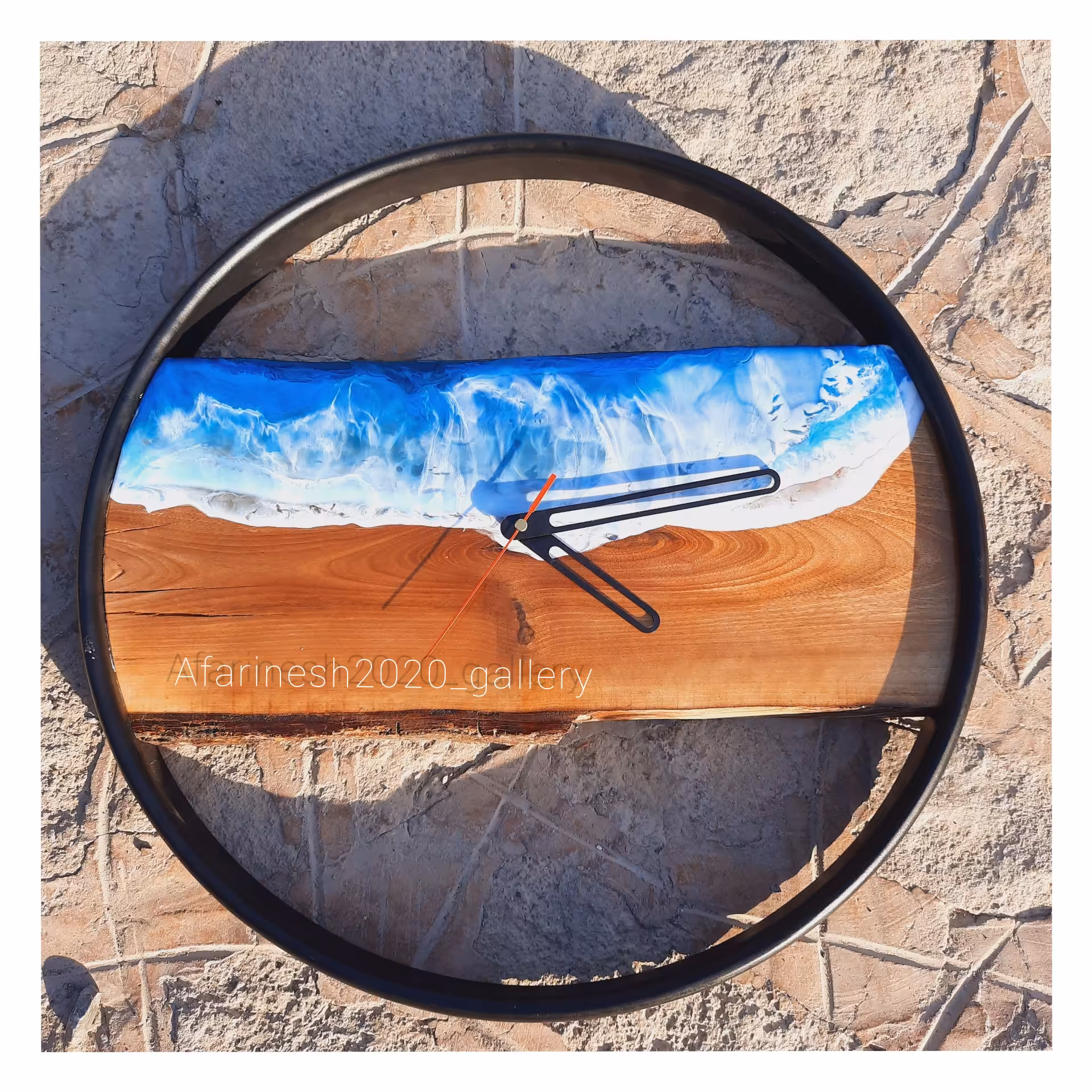 ساعت دیواری روستیک سایز 40