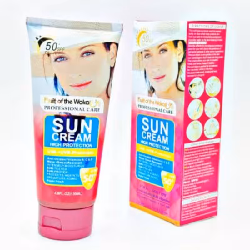 کرم ضد آفتاب وکالیspf50 SUN CREAM