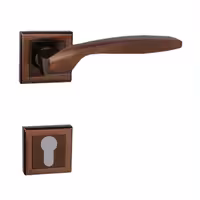 دستگیره دوتیکه رزت کد   700 رنگ نسکافه ای