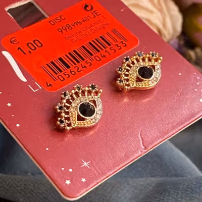 گوشواره دخترانه زیبا بینظیر برای کادو تولد گوشواره زنانه ضد حساسیت