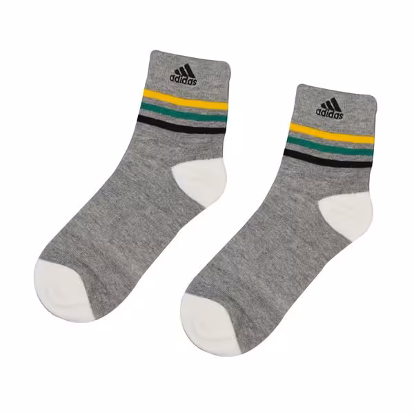 جوراب نیم ساق آدیداس مدل YG طوسی