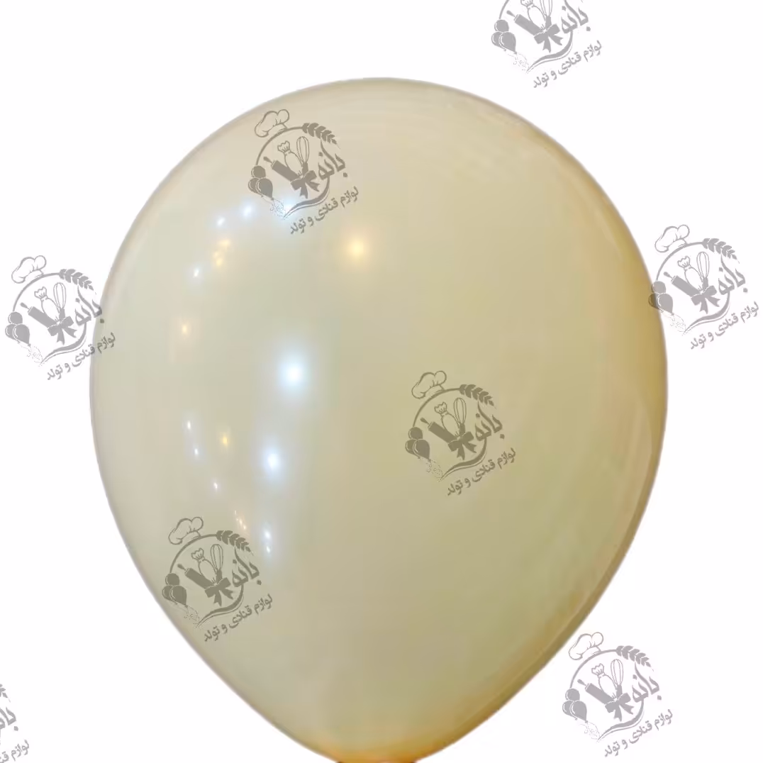 بادکنک  زرد پاستیلی(لیمویی)   (12 اینچ) جنس درجه یک-قابلیت تِست بادکنک قبل از ارسال -