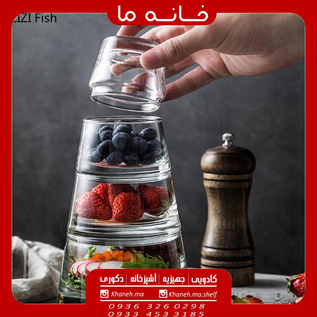 برج خوراکی چهارطبقه