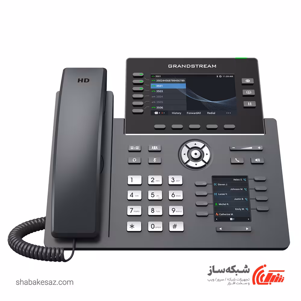 قیمت و خرید تلفن ویپ گرند استریم Grandstream GRP2616 - شبکه ساز