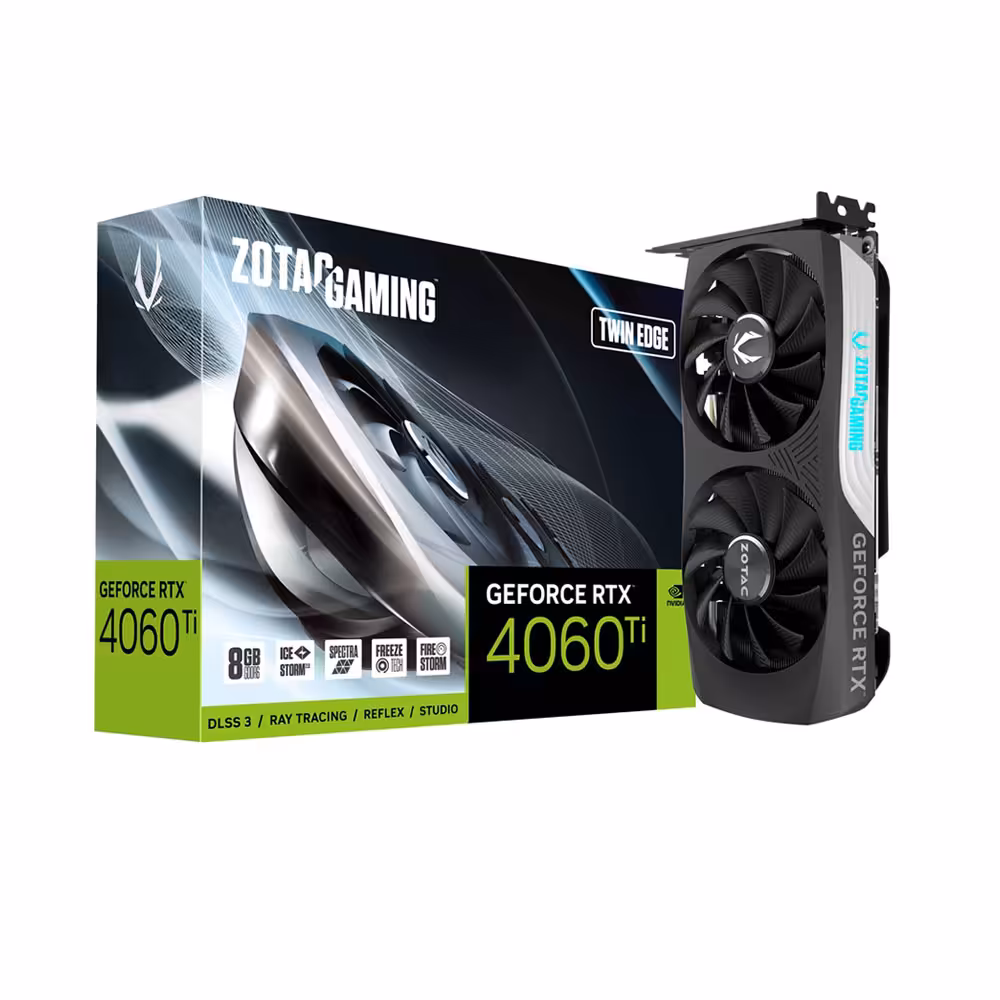 کارت گرافیک زوتاک مدل ZOTAC GAMING GeForce RTX 4060 Ti 8GB Twin Edge