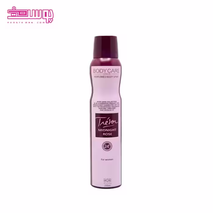اسپری بدن میدنایت رز بادی کر حجم 200ml