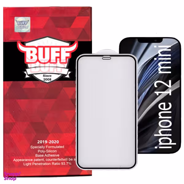 محافظ صفحه 5D بوف مدل F33 مناسب موبایل اپل Iphone 12 mini