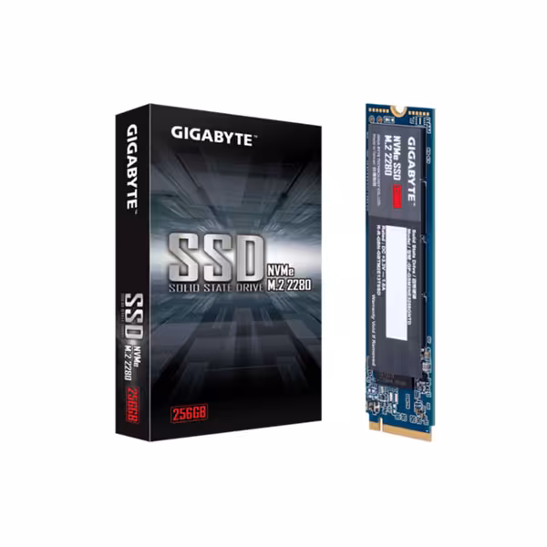 حافظه گیگابایت SSD M.2 2280  ظرفیت 256 گیگابایت