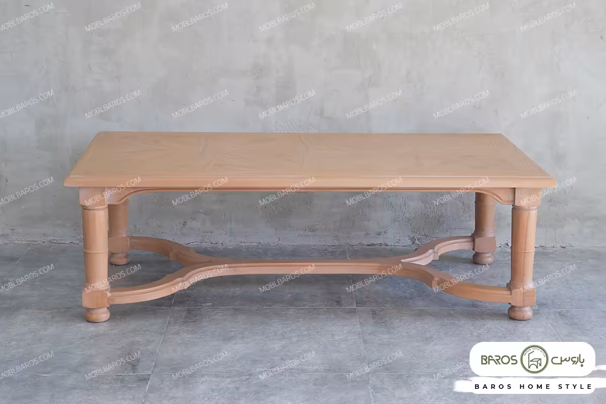 میز جلو مبلی و میز مبل چوبی جدید آنجل کد 4