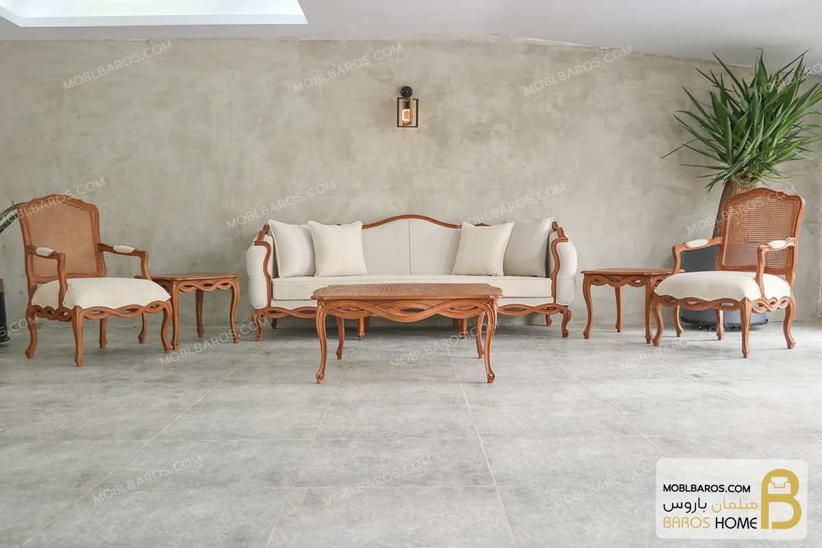 مبلمان کلاسیک ابزاری ایتالیایی پاسنگ جدید