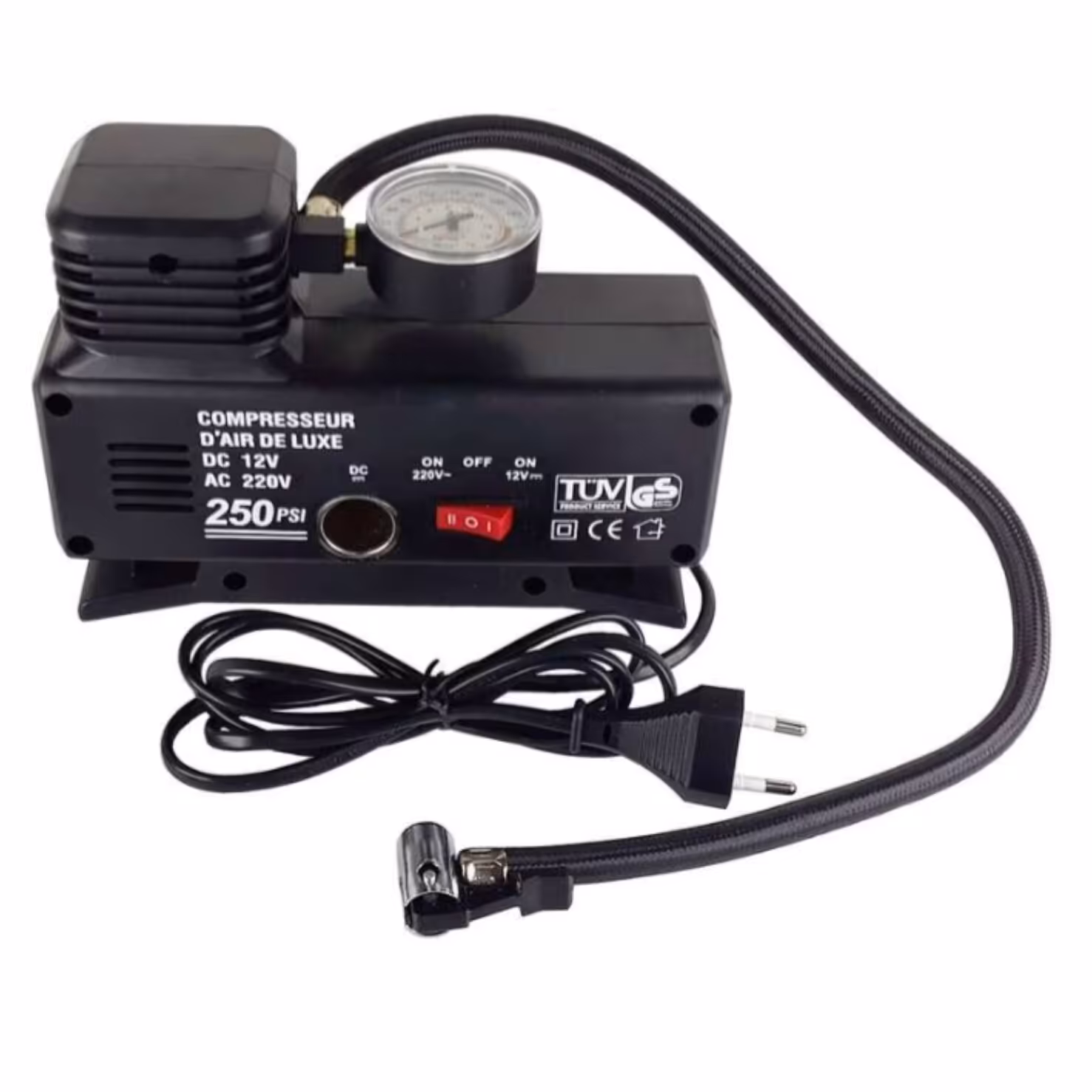 کمپرسور باد برقی و فندکی فوق العاده دوکاره برق شهری 