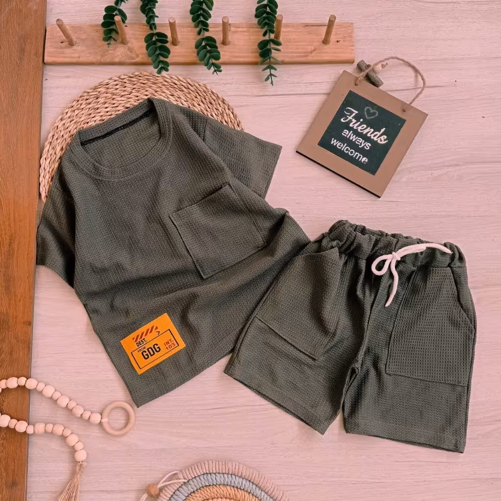 ست اسپرت بچگانه بیسکوییتی a4k589