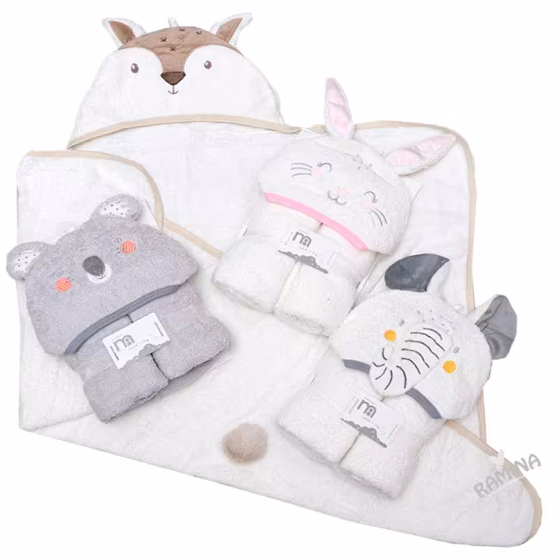 حوله عروسکی کلاهدار نوزاد مادرکر Mothercare