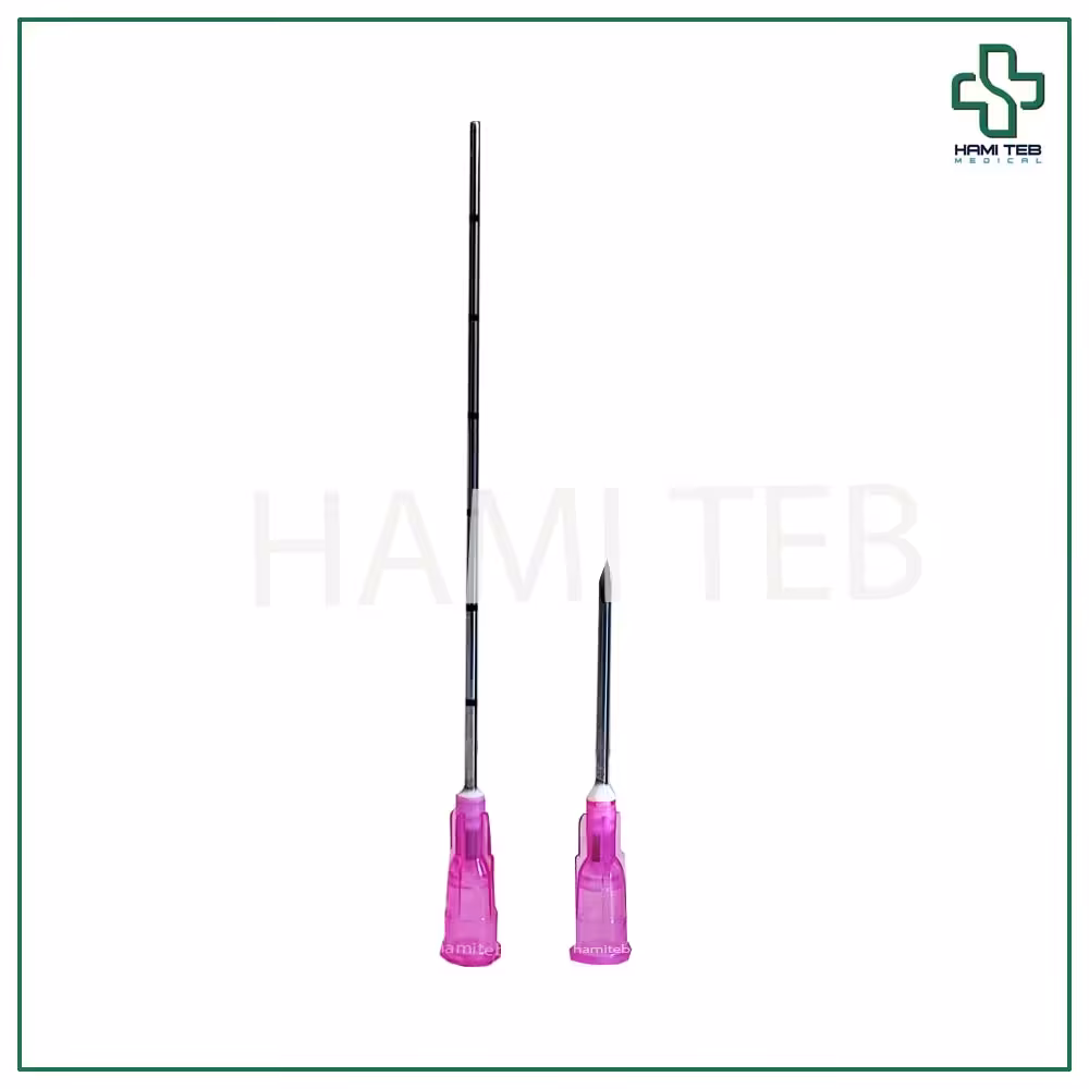 سوزن میکروکانولا گیج 18 طول 70 میل