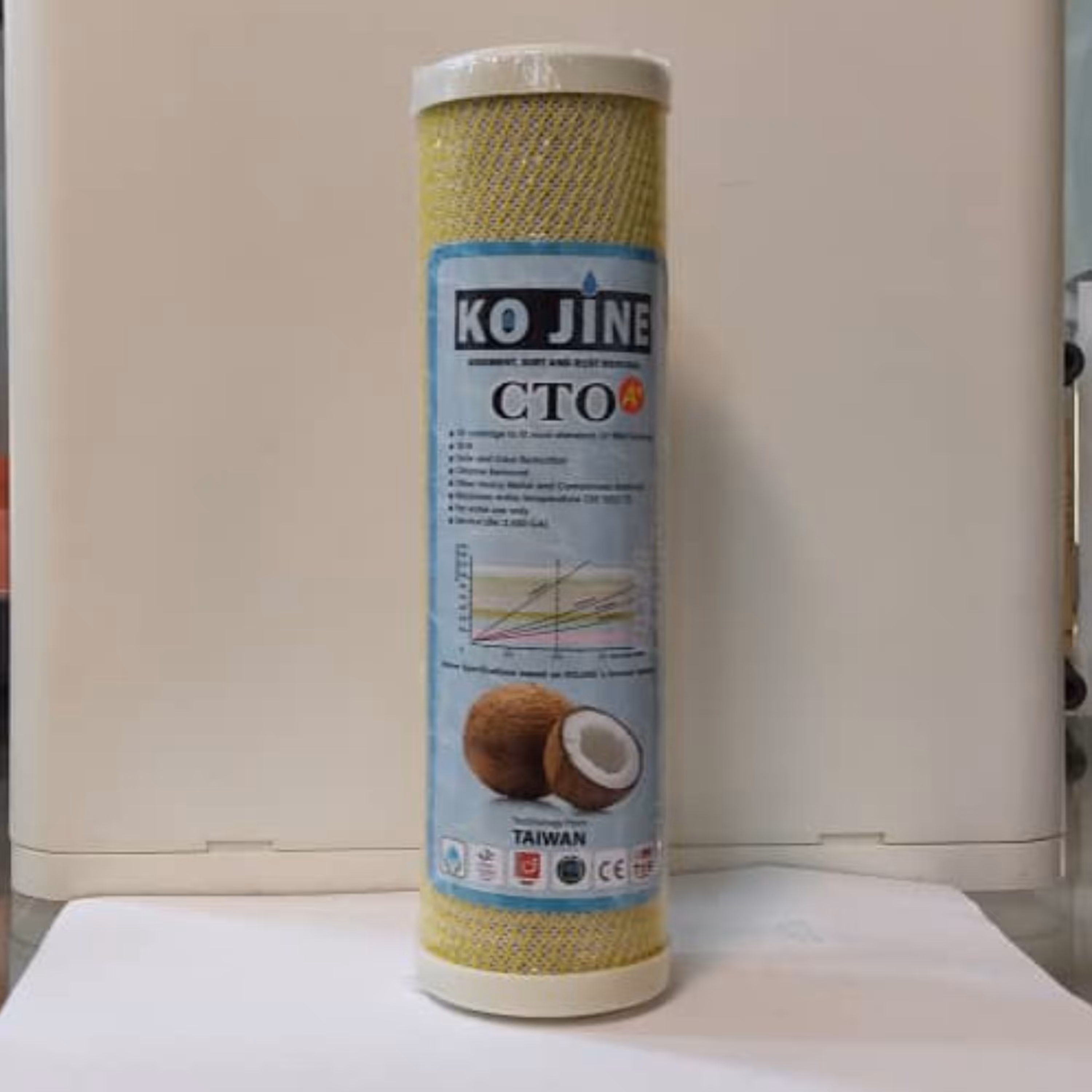 فیلتر CTO کربنی 10 اینچ مصرف خانگی 